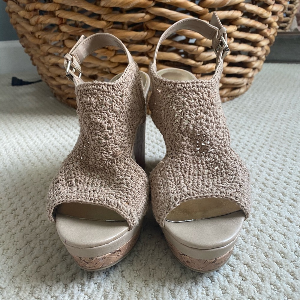 Crochet Platform Heels
